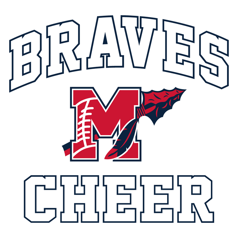 Manalapan Braves Cheer braves cheer t-shirt (youth/adult sizes) – Scrappy  Dappy Doo